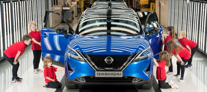 Nissan starts production of new Qashqai in Sunderland and offers skills experience to every schoolchild in North East England