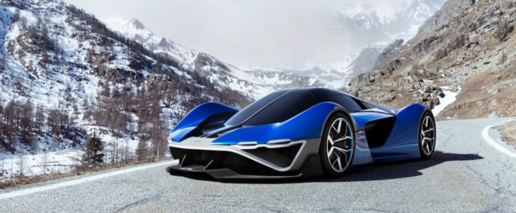 The Alpine A4810: The latest concept unveiled by students at the IED Design School