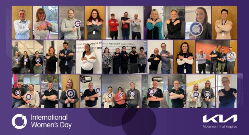 Kia UK staff #EmbraceEquity in support of International Women’s Day