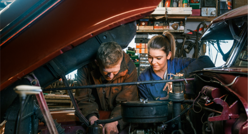 Millennials are more likely to undertake minor car repairs than baby boomer generation according to eBay research