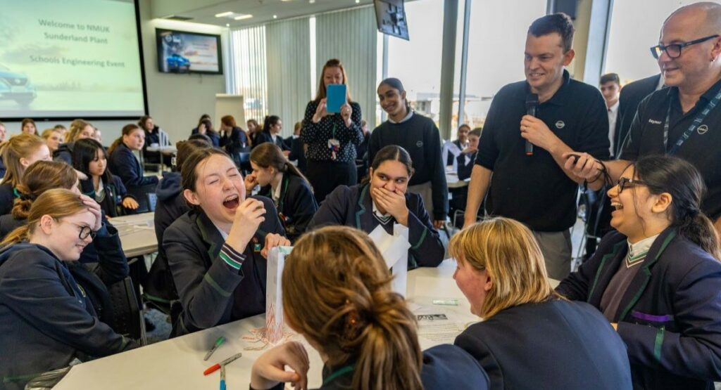 Young minds inspired at Nissan’s huge North East School Engineering event